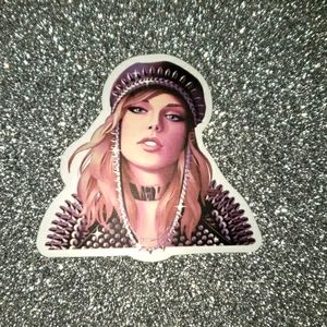 MUSIC Taylor Swift Waterproof Sticker
